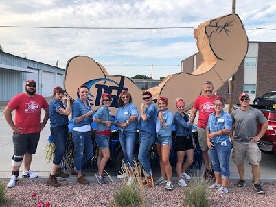The Nebraska State Bank Fair 2019 team
